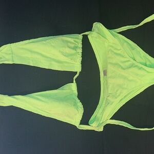 Neon Green Swim Suit